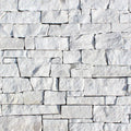 Jumbo Ledgers Glacier White 22x8 Wired Mesh Marble Ledger