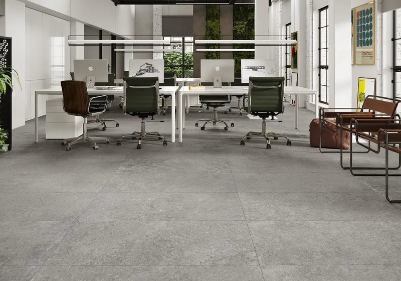 June Grafito 24x48 Glazed Porcelain Tile