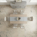 Jurastone Grey Limestone Tile 24x24 Honed — Dining Room floor