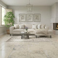 Jurastone Grey Limestone Tile 24x24 Honed — Living Room floor