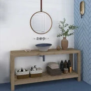 Exa Índigo 5.9x6.7 Hexagon Matte Porcelain Tile