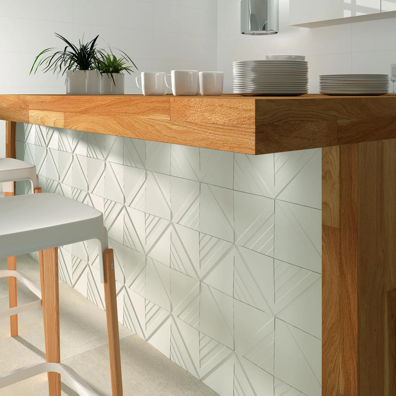 Just White Matt 11.8x35.4 Porcelain Tile