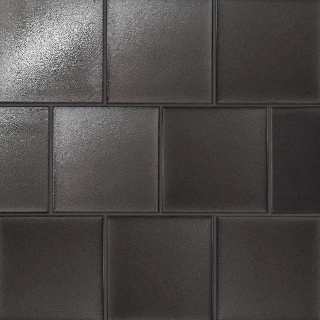 Kaikos Brown 4x4 Matte Field Glass Tile