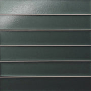 Kaikos Matte Dark Green 2x12 Glass Field Tile