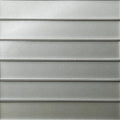 Kaikos Matte Gray 2x12 Glass Field Tile