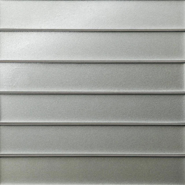 Kaikos Matte Gray 2x12 Glass Field Tile