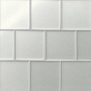 Kaikos Pearl 4x4 Field Matte Glass Tile