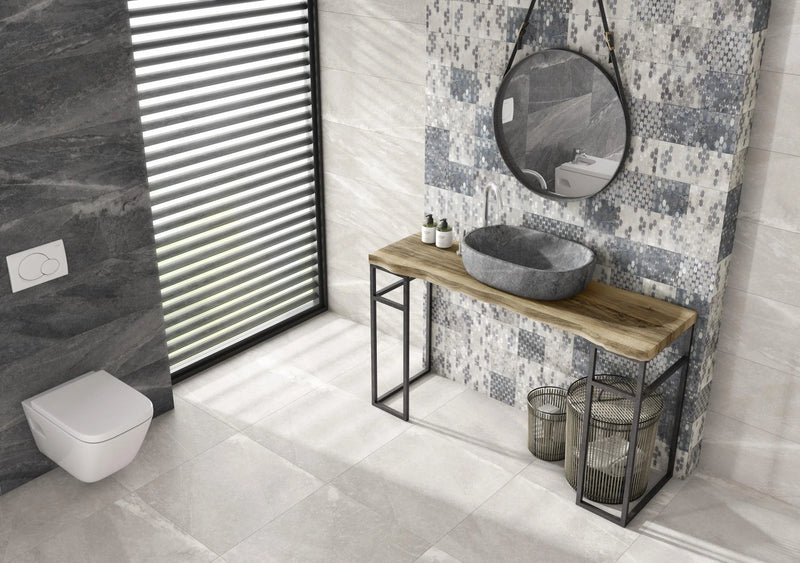 Karakter 11.8x35.4 Matte Porcelain Tile
