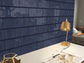 Karatsu Midnight 4.5x9 Glossy Porcelain Tile