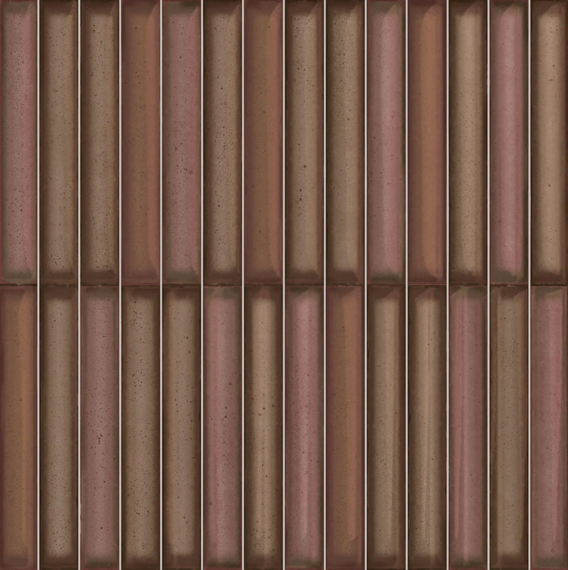 Karatsu Rusty 4.5x9 Glossy Porcelain Tile