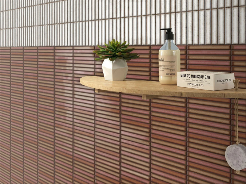 Karatsu Rusty 4.5x9 Glossy Porcelain Tile