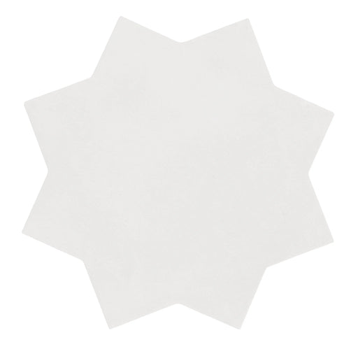 Kasbah Star Bone 6-1/2x6-1/2 Matte Ceramic Tile