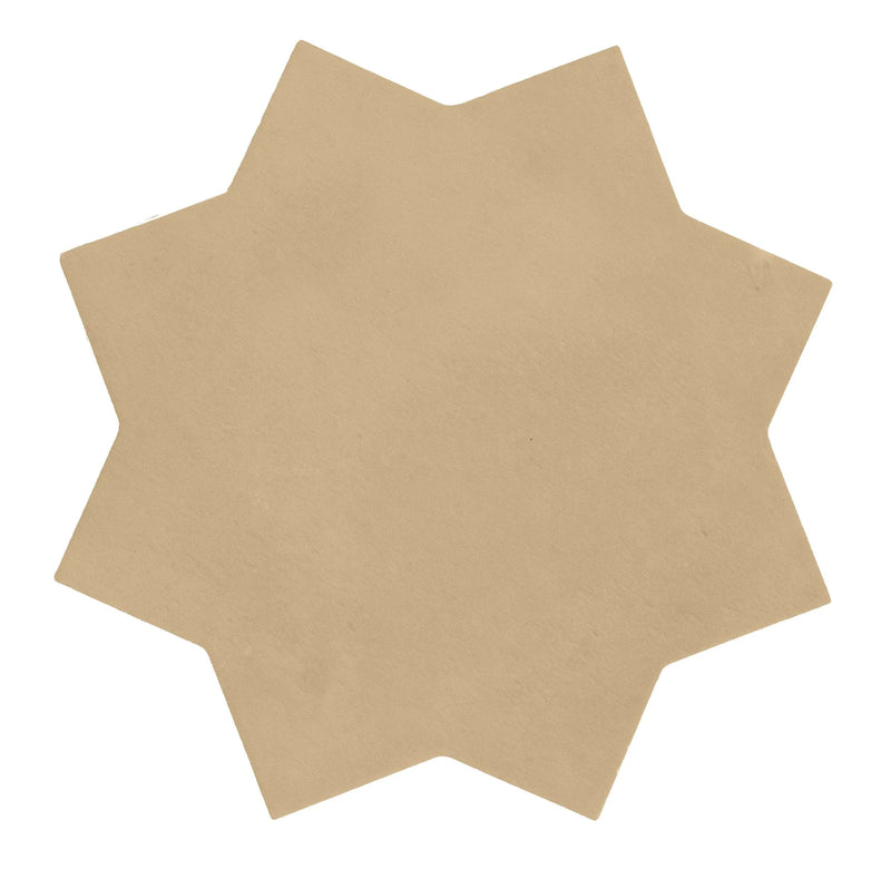 Kasbah Star Fawn 6-1/2x6-1/2 Matte Ceramic Tile