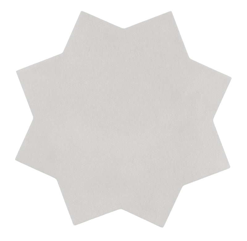 Kasbah Star Smoke 6-1/2x6-1/2 Matte Ceramic Tile