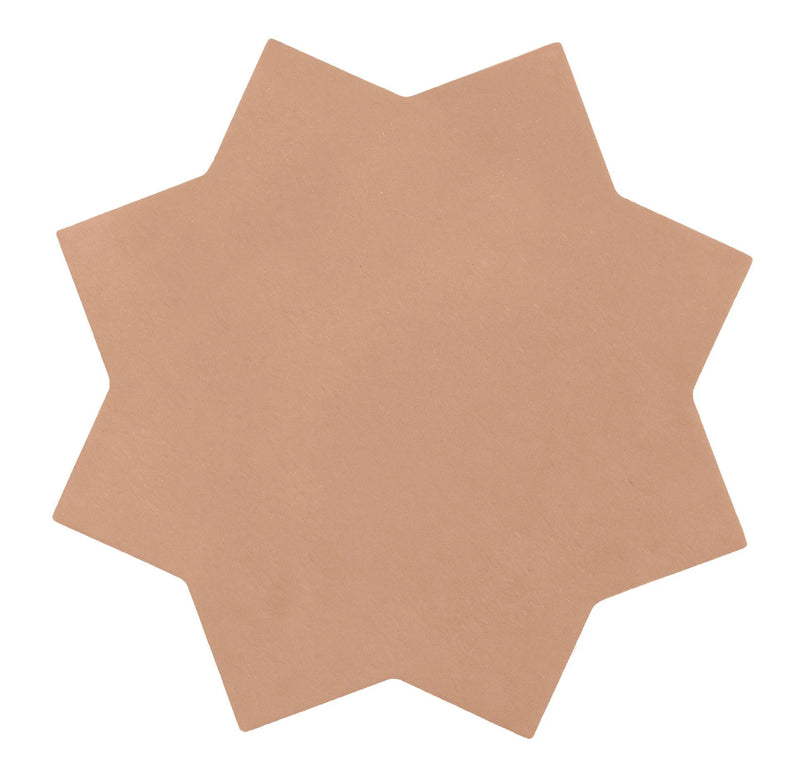 Kasbah Star Terracotta 6-1/2x6-1/2 Matte Ceramic Tile