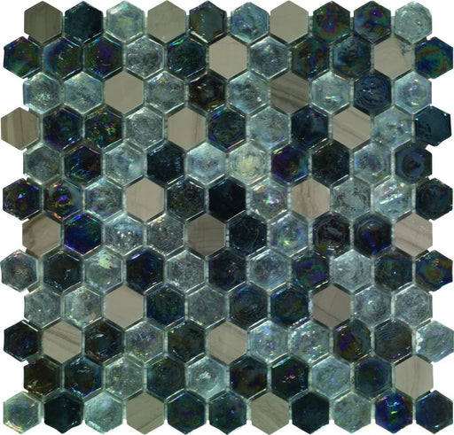 Kassiani 11.42x11.81 Glass Mosaic