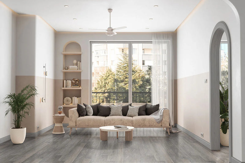 Katavia Elmwood Ash 6x48 Low Gloss 2mm-6mil Luxury Vinyl Tile Wood Look Flooring Plank