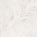 Kaya Calacatta Lucca 24x48 Polished Porcelain Marble Look Floor Tile