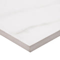 Kaya Calacatta Lucca 24x48 Polished Porcelain Marble Look Floor Tile