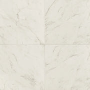 Kaya Carrara Bianco 24x24 Polished Porcelain Marble Look Floor Tile