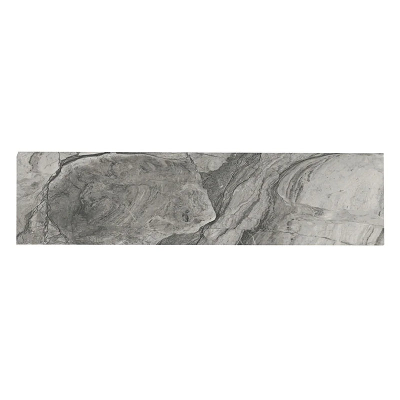 Kaya Onda Gray 3x24 Bullnose Matte Porcelain Trim