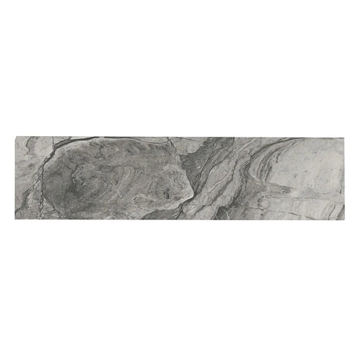 Kaya Onda Gray 3x24 Bullnose Matte Porcelain Trim