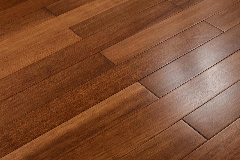 Kempas Kempas Natural 3-1/4xRL (11-34) Smooth UV Lacquer Kempas Wood Flooring