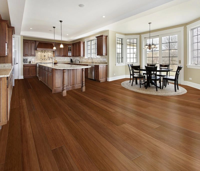 Kempas Kempas Natural 3-1/4xRL (11-34) Smooth UV Lacquer Kempas Wood Flooring