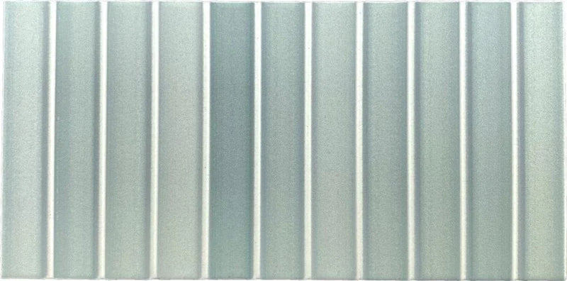 Kit-Kat Anise Green 4.5x9.1in. Matte Porcelain Mosaic