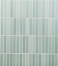 Kit-Kat Anise Green 4.5x9.1in. Matte Porcelain Mosaic