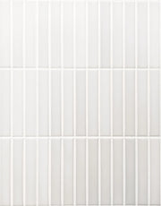 Kit-Kat Grey 4.5x9.1in. Matte Ceramic Mosaic