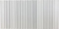 Kit-Kat Grey 4.5x9.1in. Matte Ceramic Mosaic