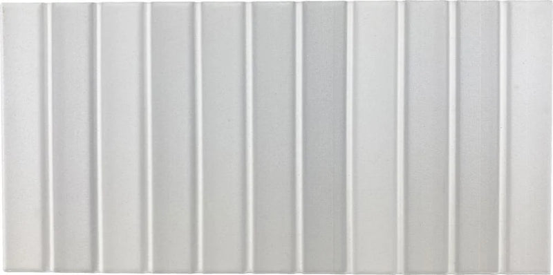 Kit-Kat Grey 4.5x9.1in. Matte Ceramic Mosaic