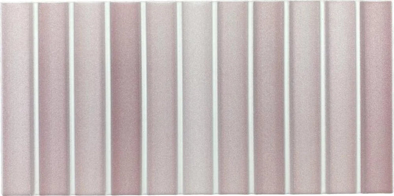 Kit-Kat Lilac 4.5x9.1in. Matte Ceramic Mosaic