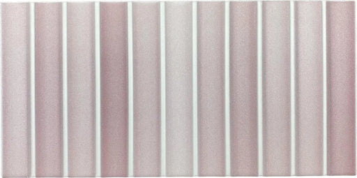 Kit-Kat Lilac 4.5x9.1in. Matte Ceramic Mosaic