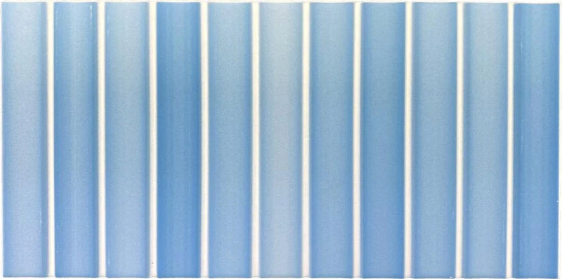 Kit-Kat Sky 4.5x9.1in. Matte Ceramic Mosaic