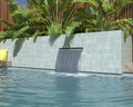 Kit-Kat Water 4.5x9.1in. Glossy Ceramic Mosaic