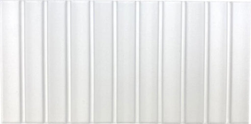 Kit-Kat White 4.5x9.1in. Matte Ceramic Mosaic