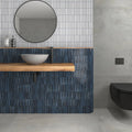 Kit-Kat Ocean 4.5x9.1in. Glossy Ceramic Mosaic