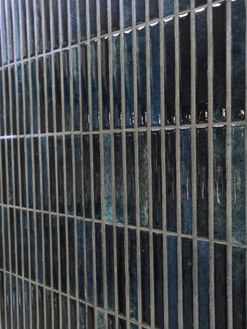 Kit-Kat Ocean 4.5x9.1in. Glossy Ceramic Mosaic