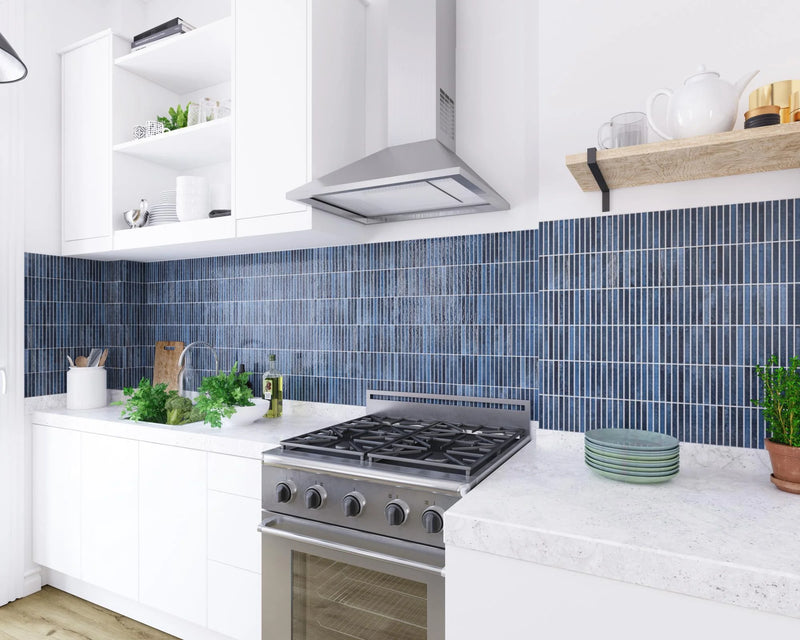 Kit-Kat Ocean 4.5x9.1in. Glossy Ceramic Mosaic