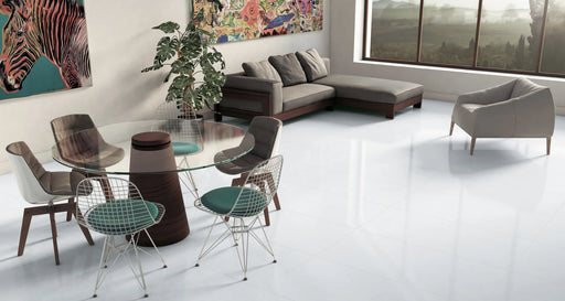 LM Koronis White MT 24x48 Rectified Porcelain Tile