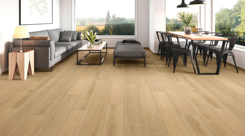 Krono Original Honey Montreaux 12mm 9.65x78.86 AC5 Water Resistant Laminate Flooring