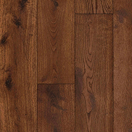 L Artiste Rousseau 8.5x86 6 mm engineered European oak hardwood with warm brown tones and natural wood grain.