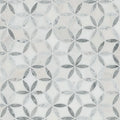 La Fleur Polished Pattern 8mm Marble Mosaic Tile