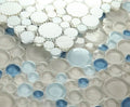 Lady Cielo 10.75x10.75 Glass Mosaic