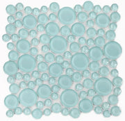 Lady Mint 10.75x10.75 Glass Mosaic