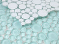 Lady Mint 10.75x10.75 Glass Mosaic