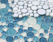 Lady Ocean Glass Mosaic