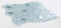 Lady Shimmer Blue 2x2 Glass Mosaic
